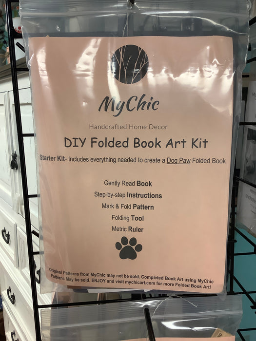 Folded Book Art DIY Kit