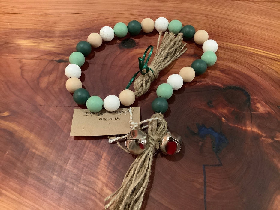 Christmas bead garland