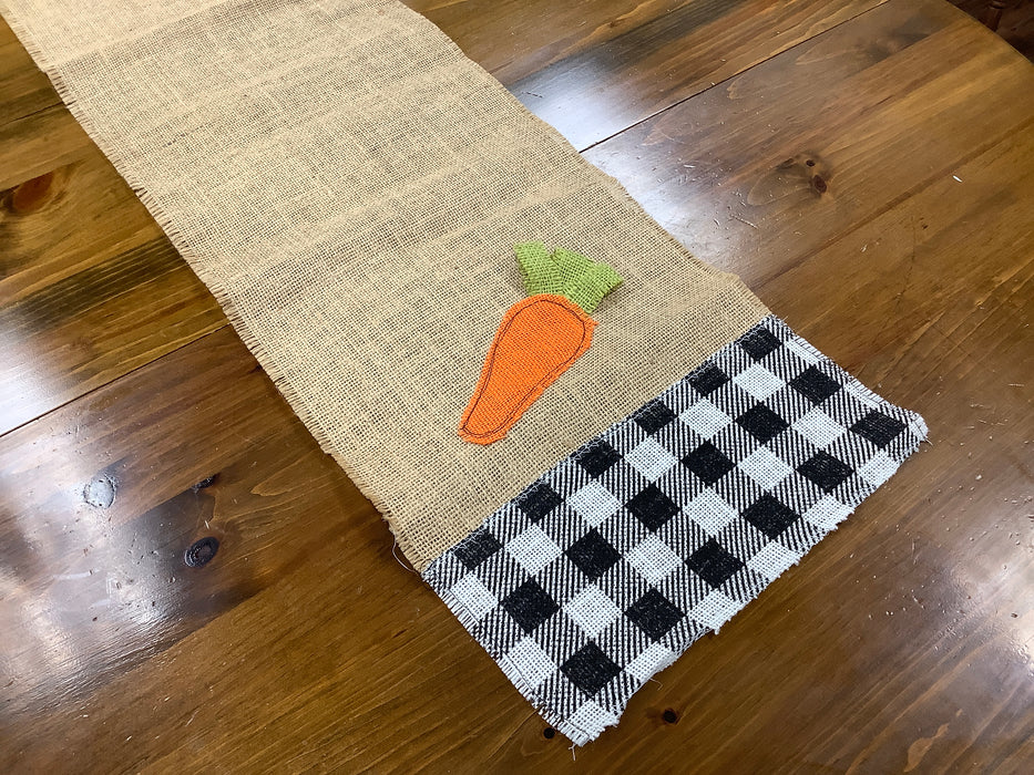 Carrot table runner