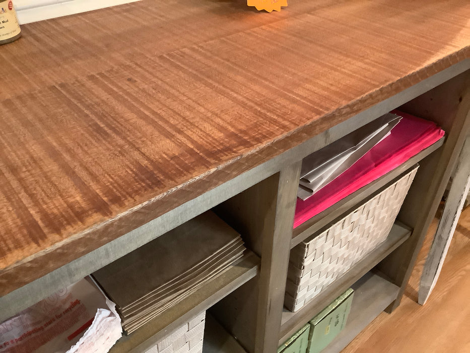 Open storage display cabinet