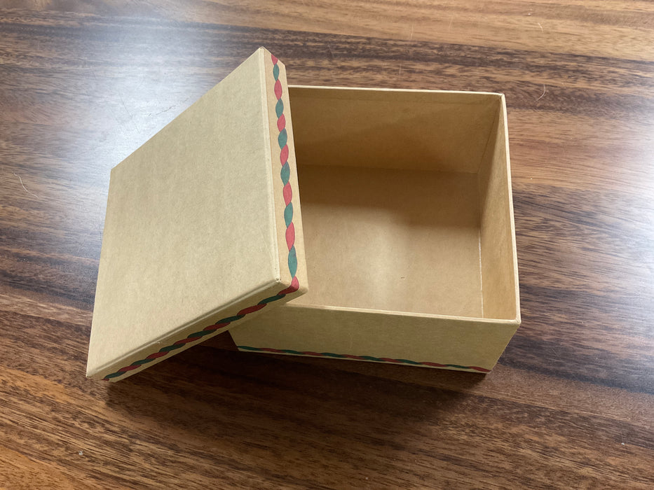 Brown paper box