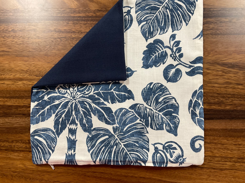 Beachy fabric pillow