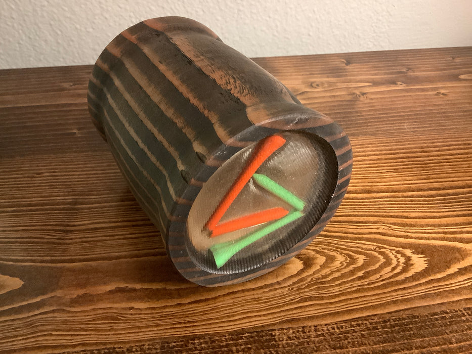 Beer jackets made out of wood