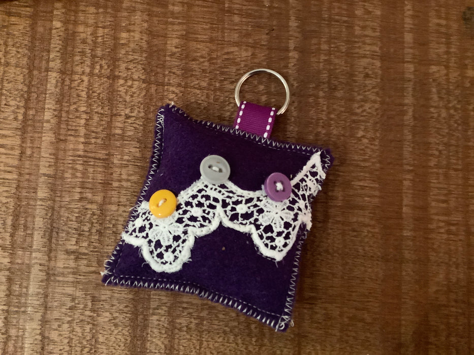 Fabric keychain