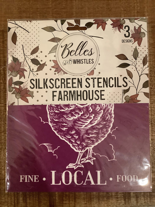 Dixie Belle silkscreen stencil