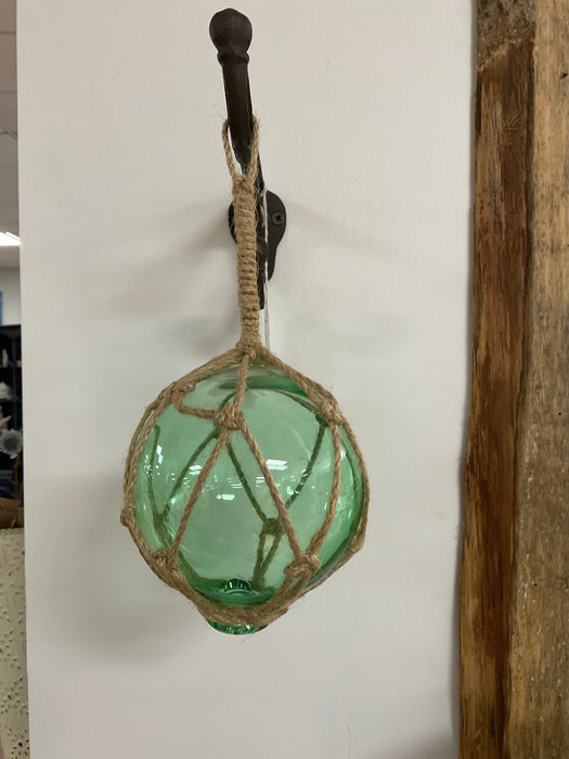 Glass ball fishing float - 4"