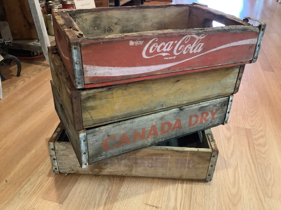 Beverage wood crate