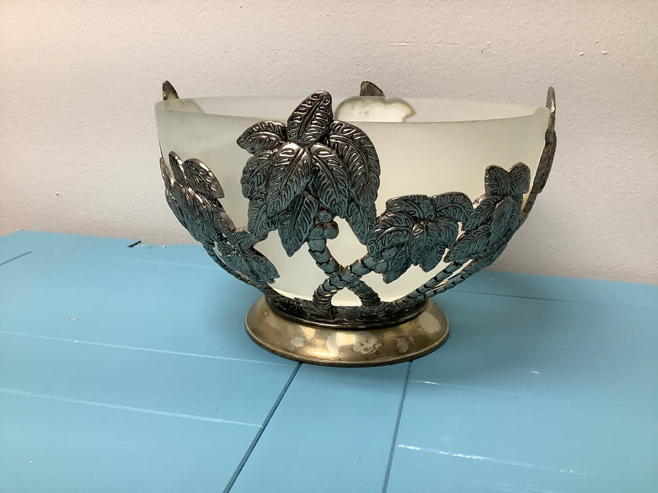 Palm tree salad bowl