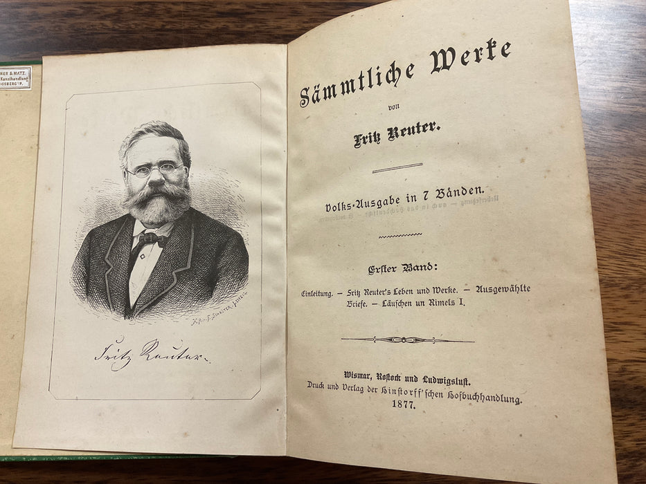 1877 Fritz Reuters
