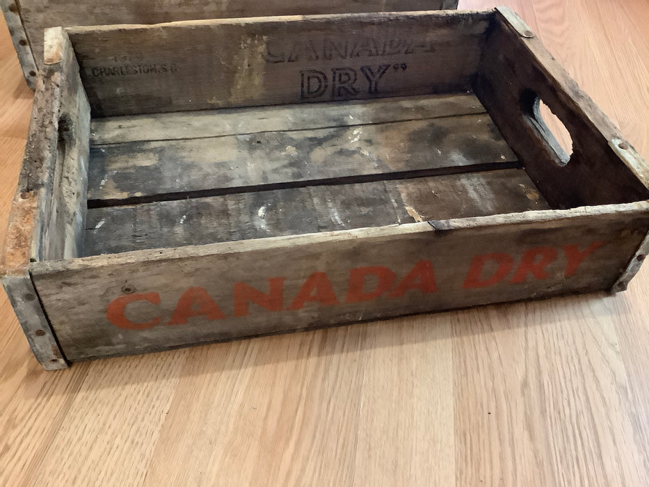 Beverage wood crate