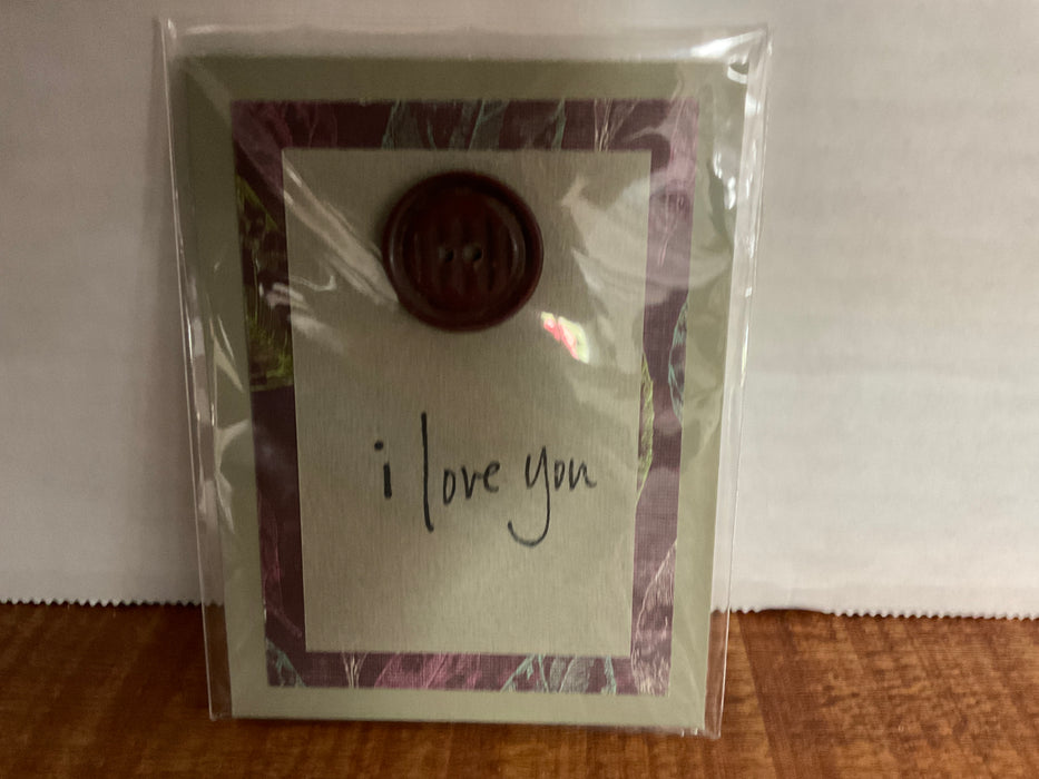 Magnetic Note Card-I Love You