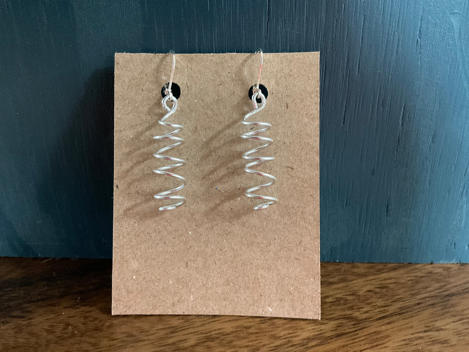 Aluminum earrings