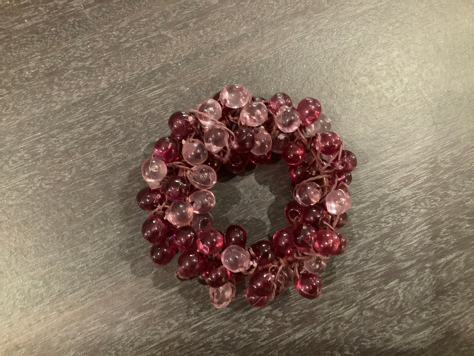 Beaded napkin ring