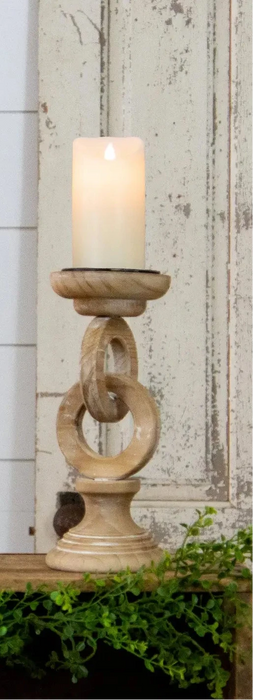 Candle holders - Chain link