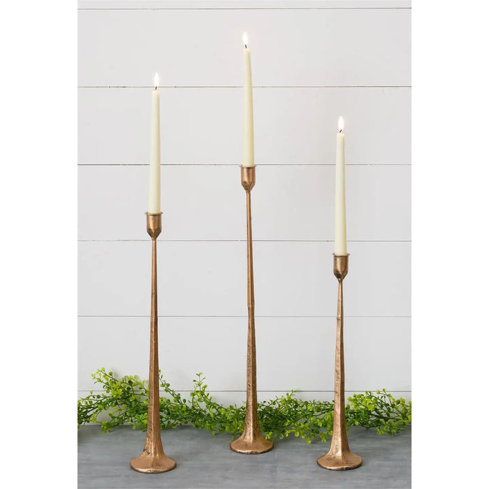 Copper Metal Candle Holder