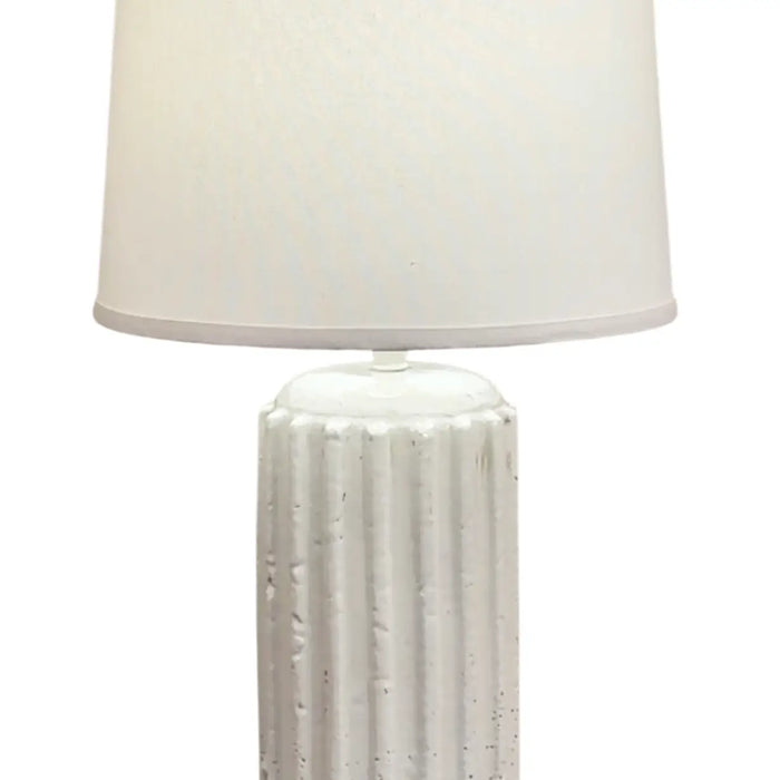 Table lamp - Distressed column