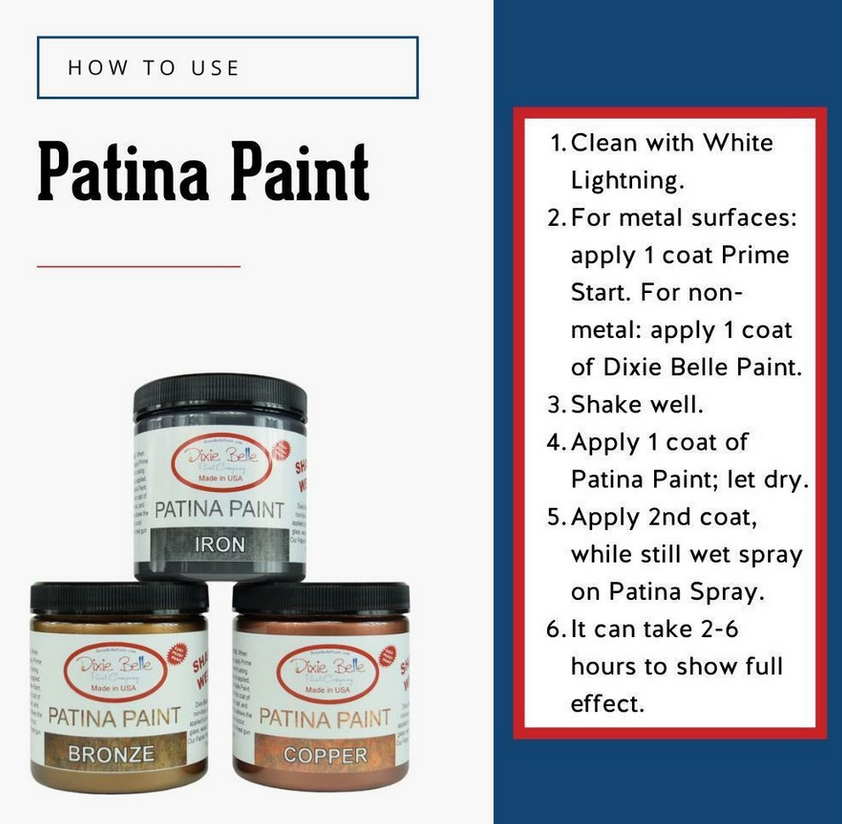 Patina paint — White Pine Artisan Market