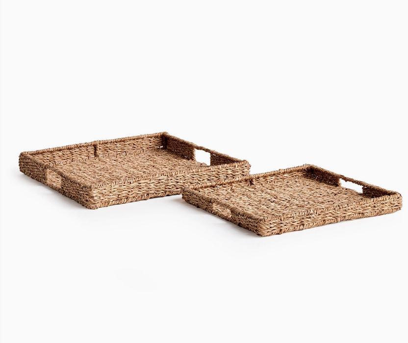 Rectangular tray - seagrass