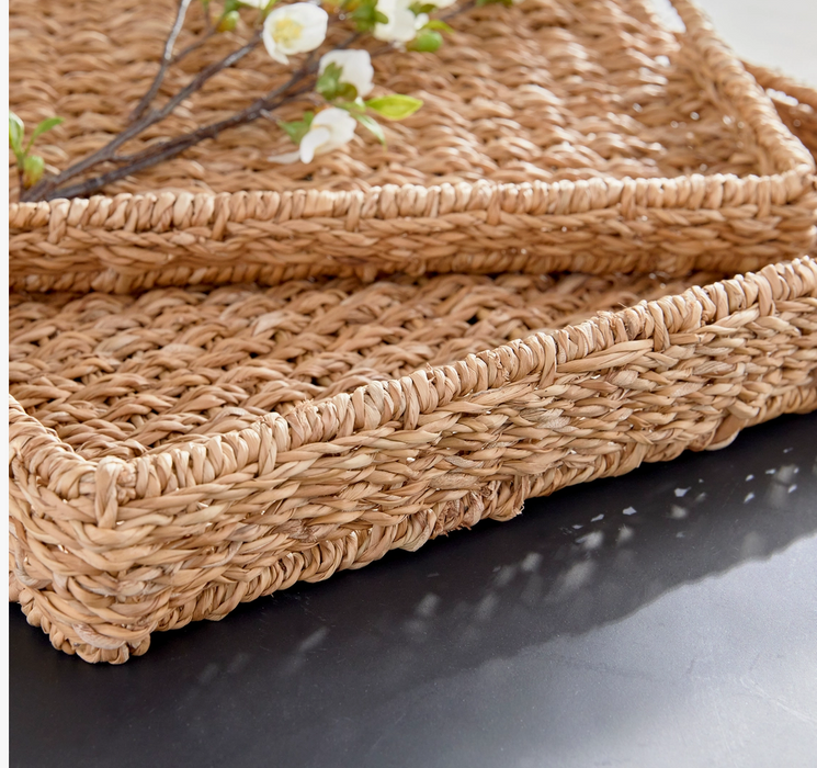 Rectangular tray - seagrass