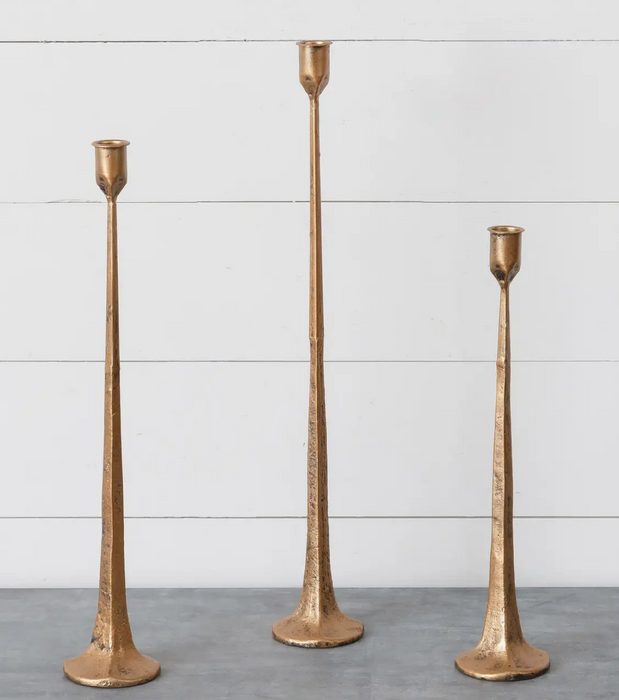 Copper Metal Candle Holder