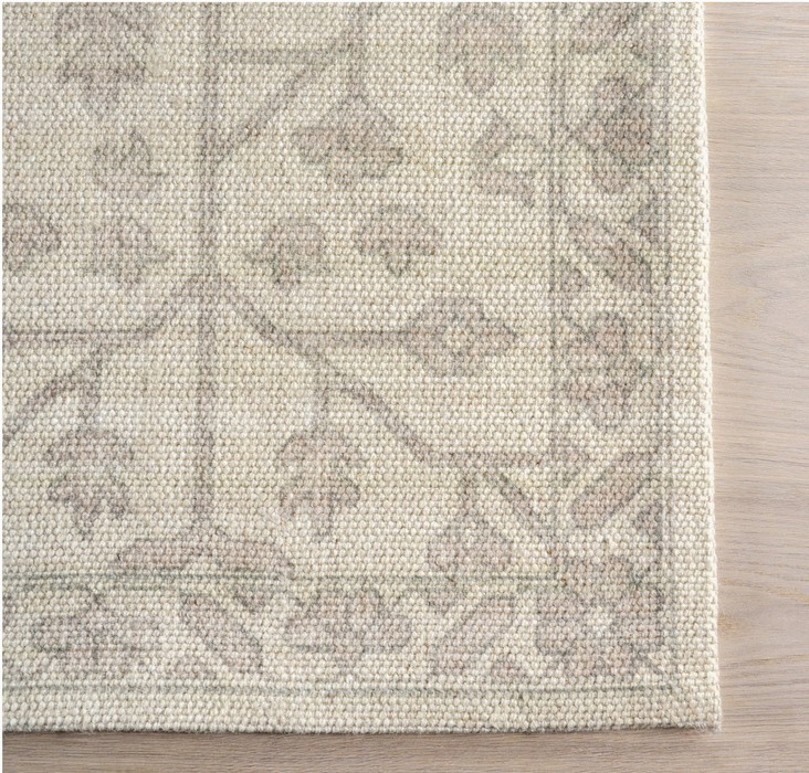 Gretel wool and cotton area rug