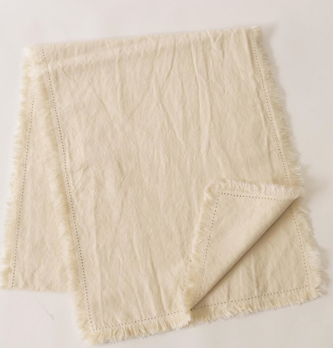 Table Runner - Stonewashed Linen
