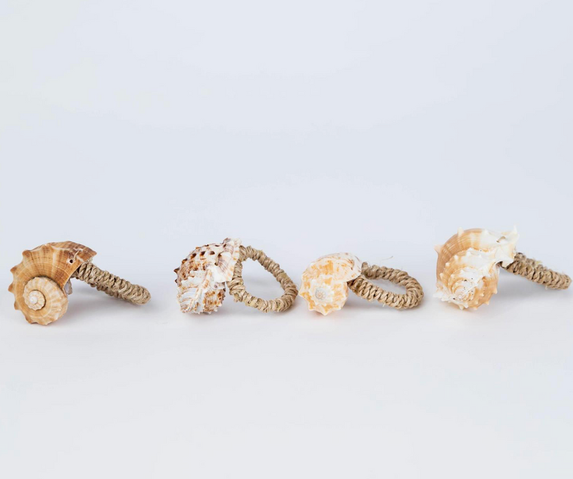 Napkin ring - natural sea shell