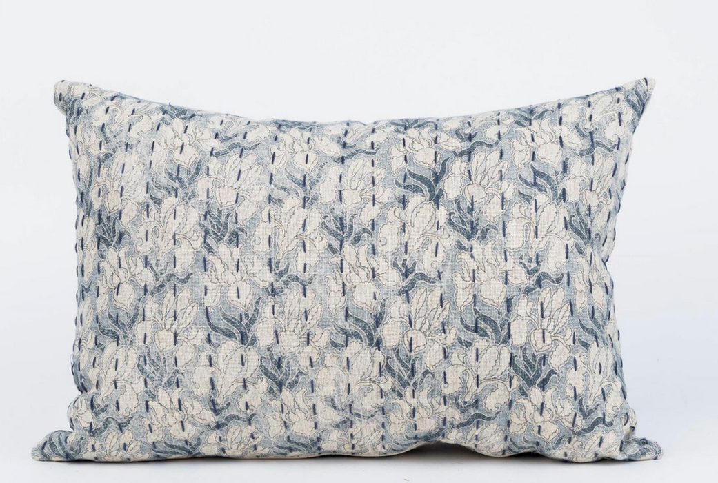 Lumbar pillow - Windward Blue Floral