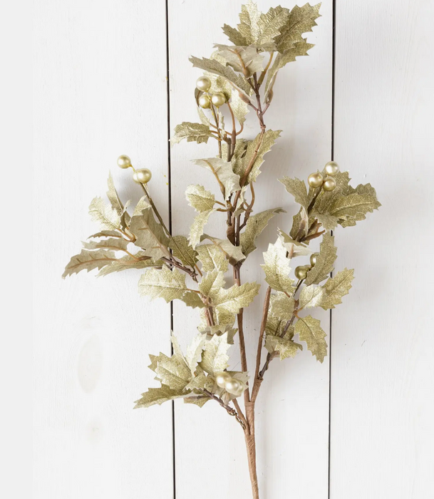 Branch - Golden Holly