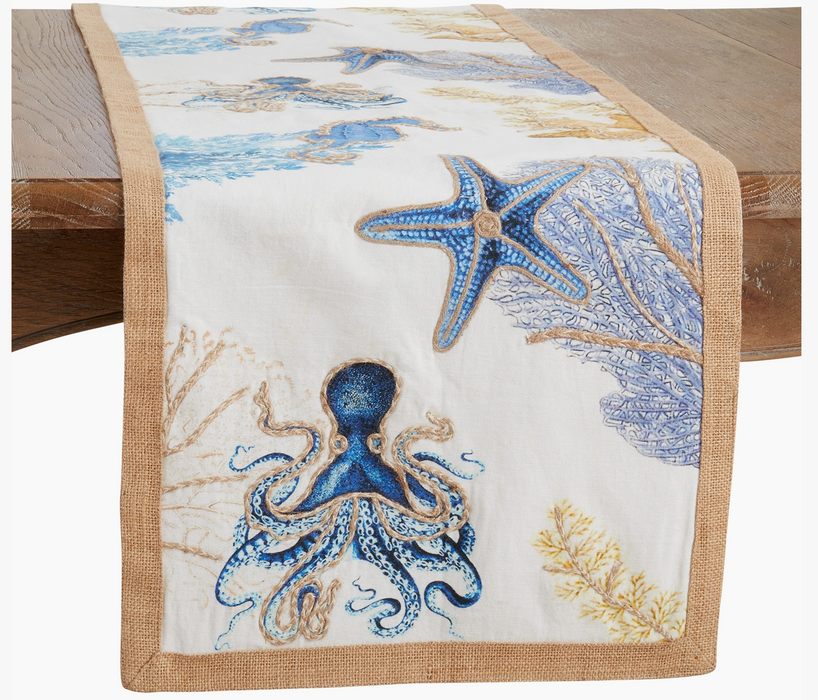 Table Runner - Sea Life