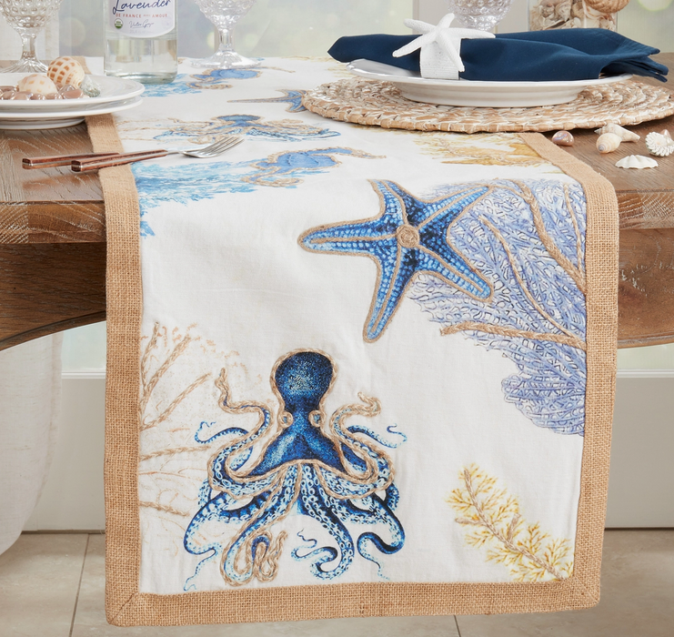 Table Runner - Sea Life