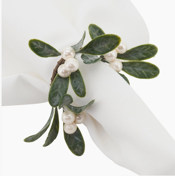 Napkin ring - Mistletoe