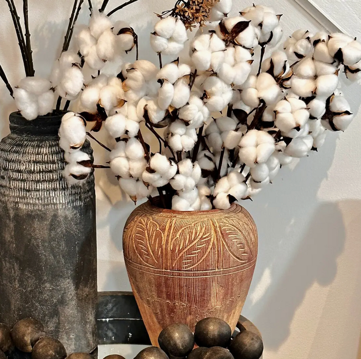 Cotton stems