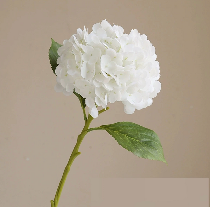 18" Hydrangea - White