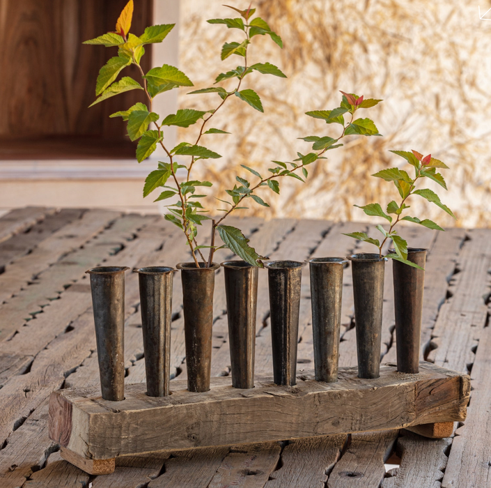 Primitive Wood Centerpiece
