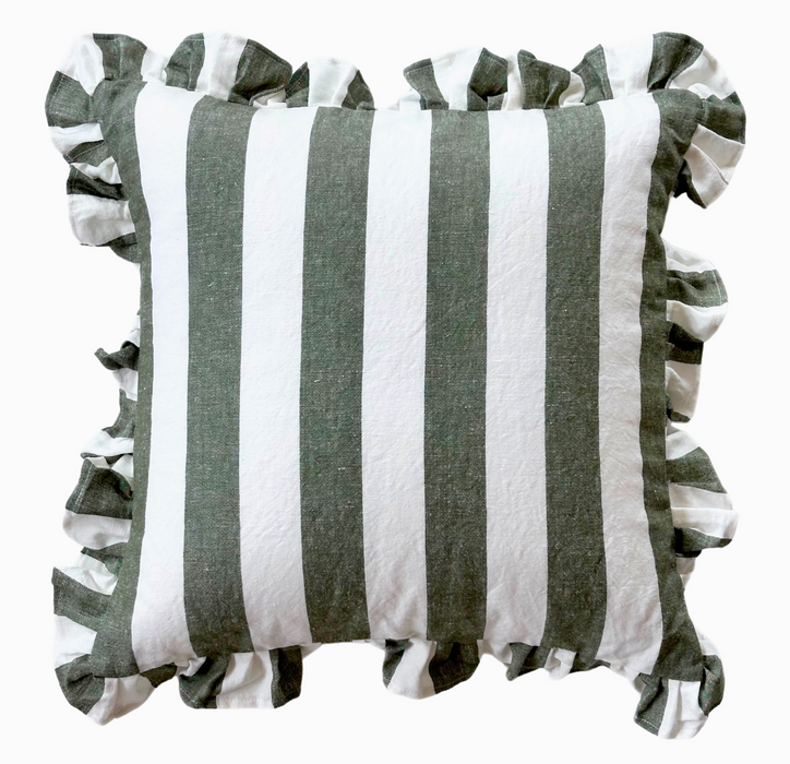 Throw pillow - Cabana Ruffle