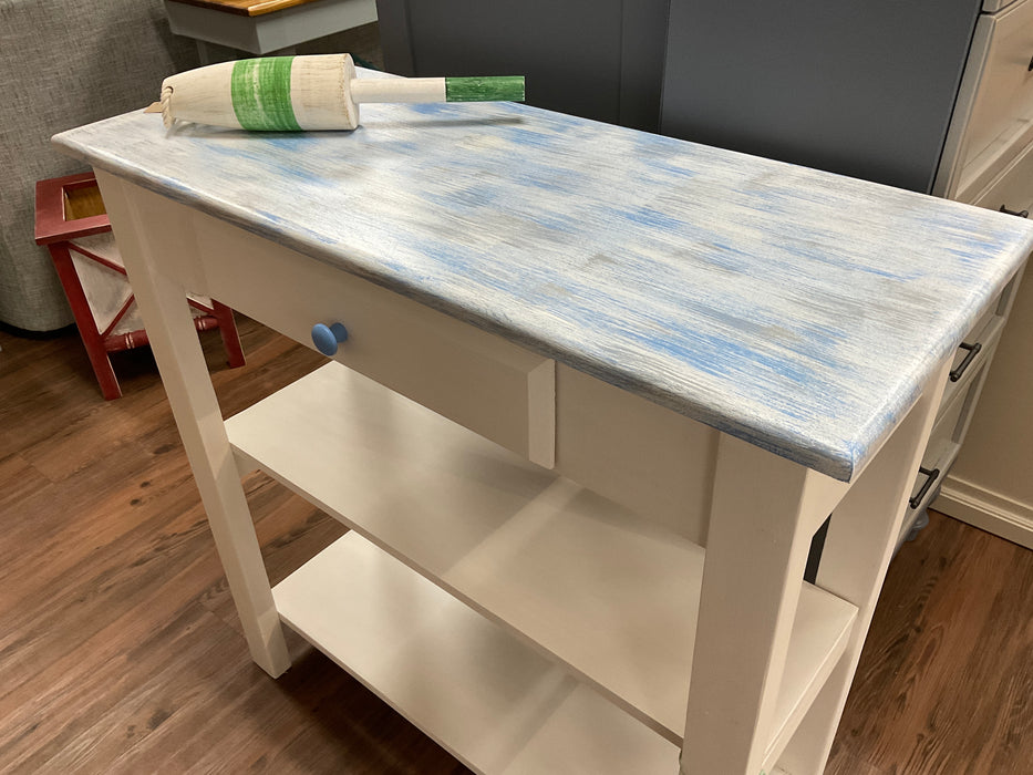 Hall table - dry brush