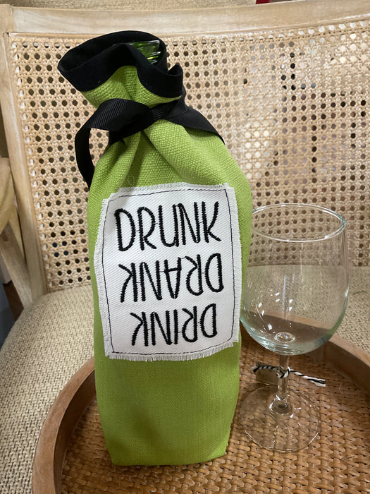 Wine Bag - Drink Drank Drunk