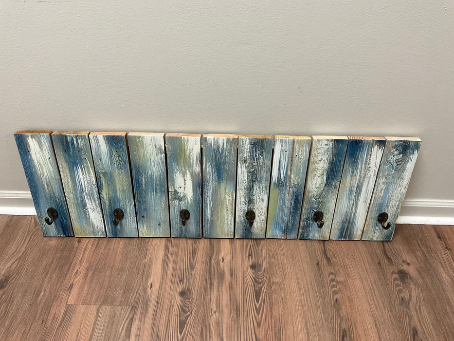 Pallet coat rack