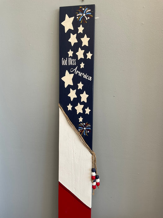 Skinny door leaner - Patriotic
