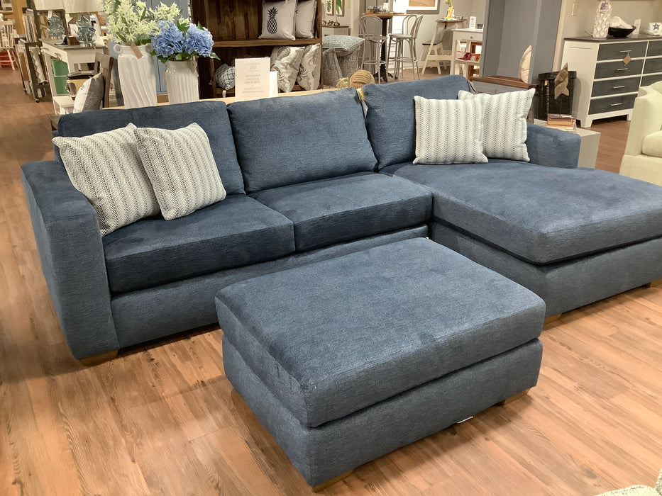 Collins sofa chaise with Ottoman