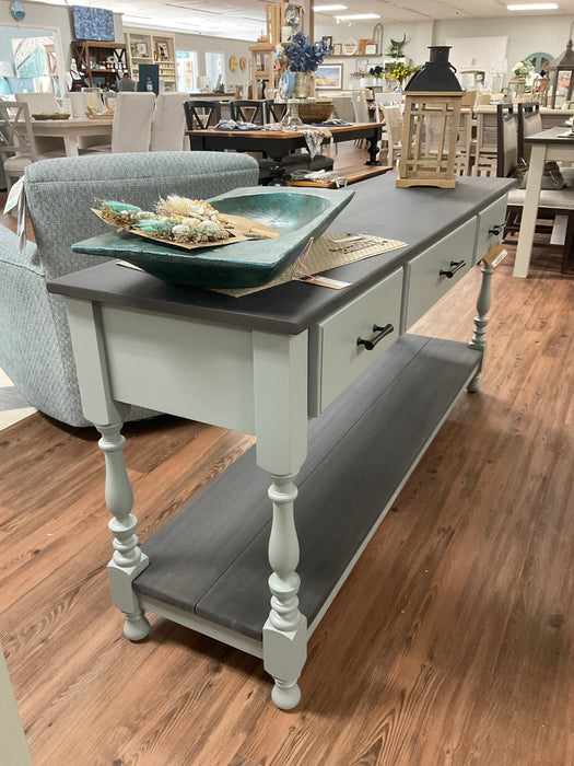 Mason sofa table - Sapele