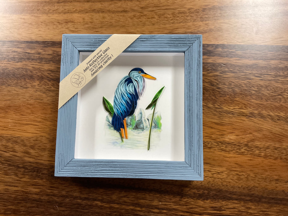 Shadow box frame - Quilling art