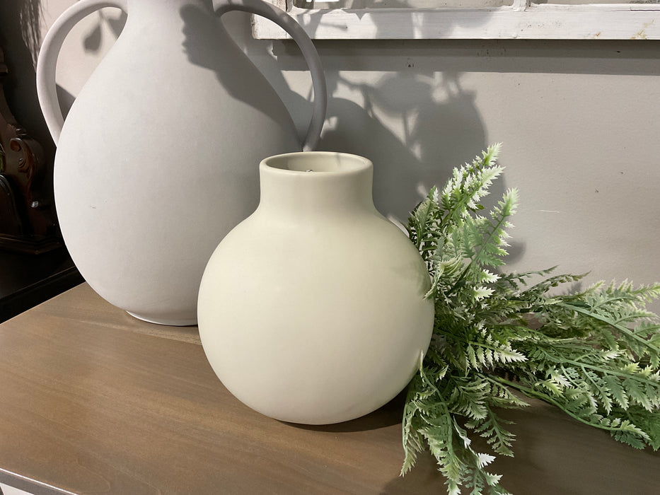 Round Ceramic Vase