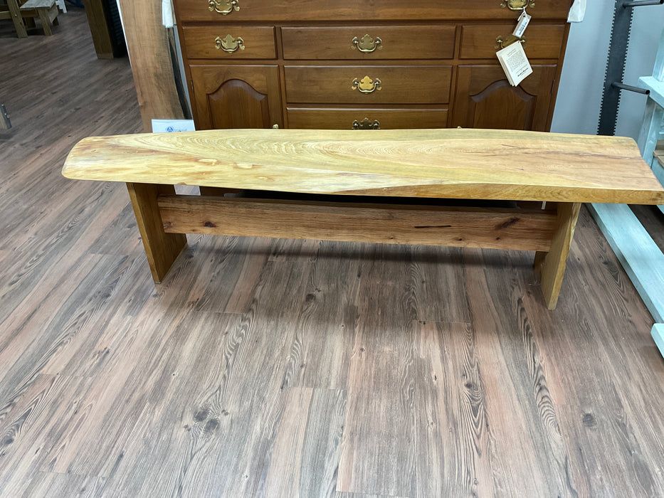 Live Edge - Cypress bench
