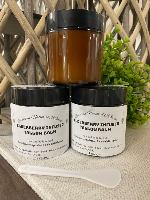 Elderberry Infused Tallow Balm