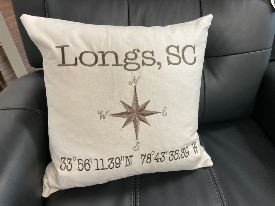 Throw Pillow - Longs