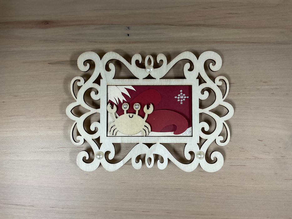 Framed Wood Magnet