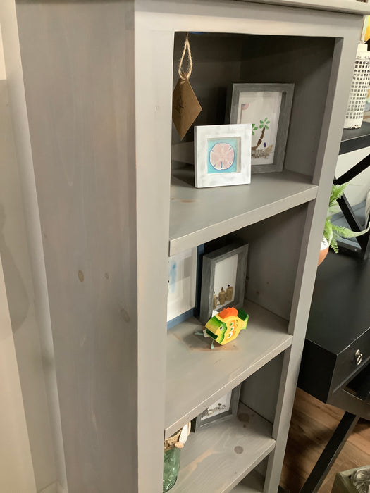 Harper Woods Bookcase - Weathered Grey