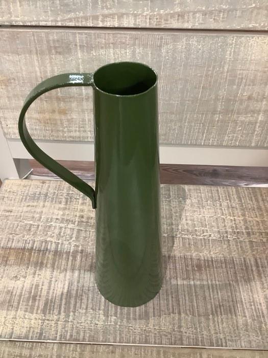 Green metal pitchers